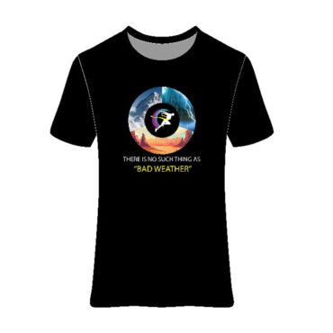 There is no such thing as "BAD WEATHER" – T-Shirt by Ashish Kasodekar